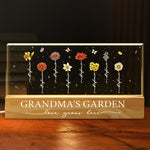 A Family Is An Earth Created By Love - Family Personalized Custom Acrylic Letters 3D LED Night Light - Mother's Day, Gift For Mom, Grandma