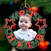 Custom Photo Christmas Miracle - Family Personalized Custom Ornament - Acrylic Custom Shaped - Christmas Gift For Baby Kids, Newborn Baby