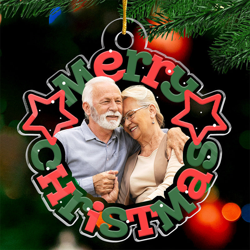 Custom Photo I Would Find You In Any Lifetime - Couple Personalized Custom Ornament - Acrylic Custom Shaped - Christmas Gift For Husband Wife, Anniversary