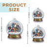 Custom Photo Making Memories One Campsite At A Time - Camping Personalized Custom Ornament - Acrylic Custom Shaped - Christmas Gift For Couple, Husband Wife, Camping Lovers