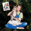 Custom Photo Me And The Pets - Dog & Cat Personalized Custom Ornament - Acrylic Custom Shaped - Christmas Gift For Pet Owners, Pet Lovers