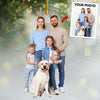 Custom Photo Christmas Gift From Santa - Dog & Cat Personalized Custom Ornament - Acrylic Custom Shaped - Christmas Gift For Pet Owners, Pet Lovers