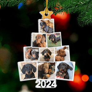 Custom Photo Pet The Perfect Christmas Tree - Dog & Cat Personalized Custom Ornament - Acrylic Custom Shaped - Christmas Gift For Pet Owners, Pet Lovers