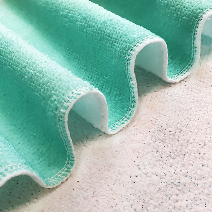 Happiness Comes In Waves - Bestie Personalized Custom Beach Towel - Gift For Best Friends, BFF, Sisters