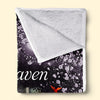 Custom Photo I'm Sending You My Hug - Memorial Personalized Custom Blanket - Christmas Gift, Sympathy Gift For Family Members