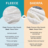 Snuggle This Blanket & Know We're Here - Memorial Personalized Custom Blanket - Sympathy Gift, Christmas Gift For Family Members