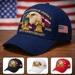 Embroidered Baseball Cap - America 250th Anniversary Gifts For Mom, Dad, Brother, Sister - Spirit Of Freedom Shines