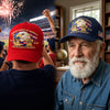 Embroidered Baseball Cap - America 250th Anniversary Gifts For Mom, Dad, Brother, Sister - Spirit Of Freedom Shines