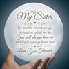 No Matter Where You Go - Moon Lamp - Gift For Bestie, Best Friend, Sister, Birthday Gift For Bestie And Friend, Christmas Gift