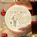 Romantic Wife Gifts - Moon Lamp