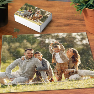 Custom Photo You Are Part Of Myself - Family Personalized Custom Jigsaw Puzzle - Gift For Family Members