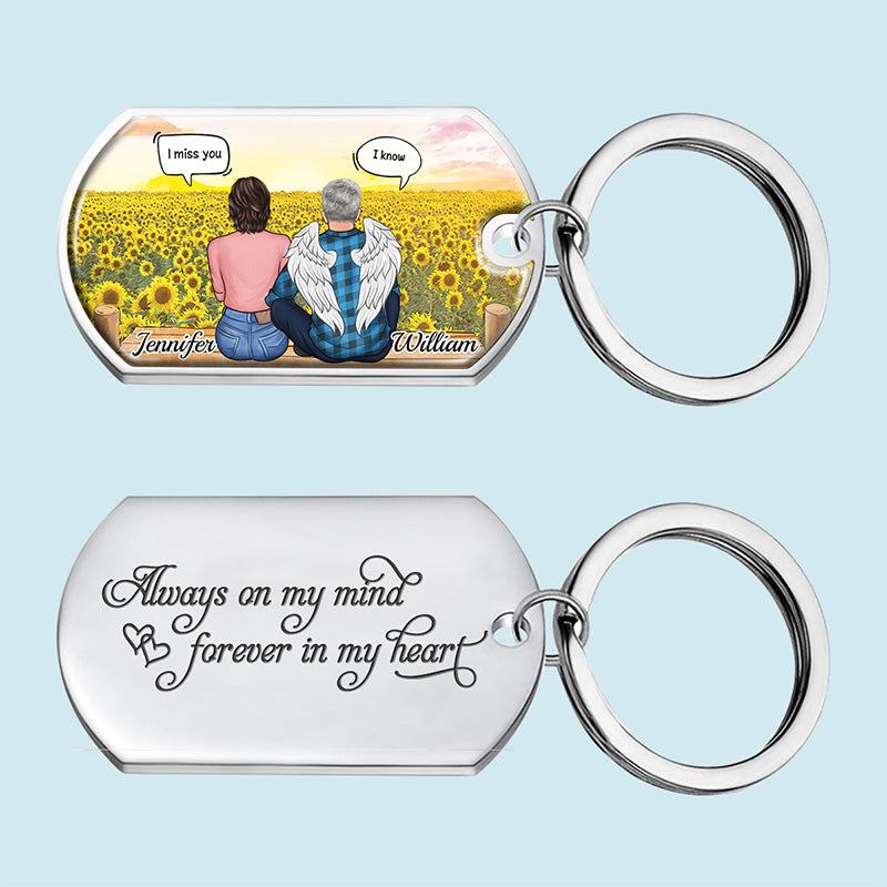 Keychain Memorial Human