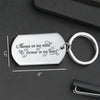 Always On My Mind, Forever In My Heart - Personalized Keychain