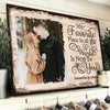 Custom Photo My Favorite Love Story Is Ours - Couple Personalized Custom Horizontal Poster - Gift For Husband Wife, Anniversary