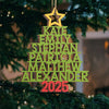 Custom Wood Ornament - Personalized Christmas Birthday Gifts For Family, Kids - The Best Part Of Christmas
