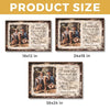 Custom Photo My Favorite Love Story Is Ours - Couple Personalized Custom Horizontal Poster - Gift For Husband Wife, Anniversary