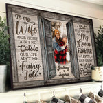 Still You Are My Queen Forever - Personalized Horizontal Poster - Upload Image, Gift For Couple