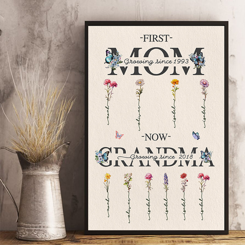 Every House Needs A Grandma In It - Family Personalized Custom Vertical Poster - Mother's Day, Gift For Mom, Grandma