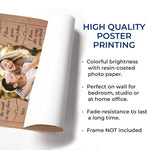 Custom Photo The Sweet Memories We Share - Couple Personalized Custom Vertical Poster - Gift For Husband Wife, Anniversary