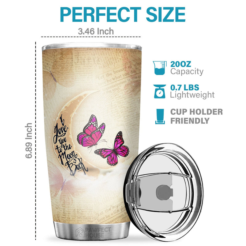 But I Can Promise To Love You For The Rest Of My Life - Tumbler - To My Daughter, Gift For Daughter, Daughter Gift From Mom, Birthday Gift For Daughter