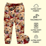 Custom Photo Puppies Are Forever - Dog & Cat Personalized Custom Unisex Sweatpants - Christmas Gift For Pet Owners, Pet Lovers