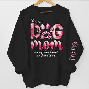 Life Is Better With Dog - Dog Personalized Custom Unisex Sweatshirt With Design On Sleeve - Gift For Pet Owners, Pet Lovers