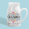 One Of The Sweetest Words I Have Ever Heard Is Nana - Family Personalized Custom Home Decor Flower Vase - Mother's Day, House Warming Gift For Mom, Grandma