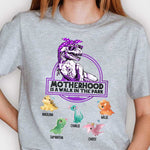 Custom Name Dinosaur Mom Gifts - Personalized Apparel