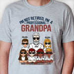 Custom Name Professional Grandpa Gifts for Grandfathers - Personalized Apparel