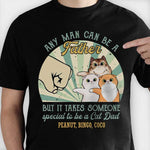 Special To Be A Cat Dad - Gift for Dad - Personalized Unisex T-Shirt