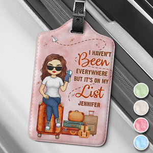 I'm A Girl Who Loves Traveling - Travel Personalized Custom Luggage Tag - Holiday Vacation Gift, Gift For Adventure Travel Lovers