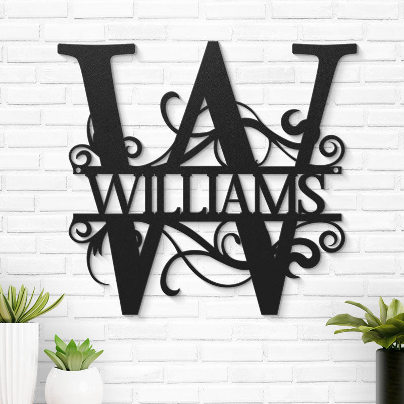 Family Pride - Family Personalized Custom Home Decor Cut Metal Sign, Metal Wall Art - Gift For Family Members