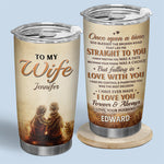 Custom Name Romantic Gifts for Wife - Personalized Tumbler