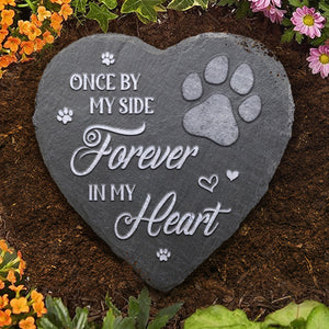 You Are Forever In My Heart - Dog & Cat Memorial Stone - Sympathy Gift For Pet Lovers, Pet Owners