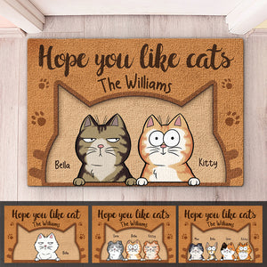 Keep Calm And Love Cats - Cat Personalized Custom Decorative Mat - Gif -  Pawfect House