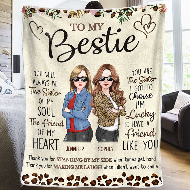 Best Friend Blanket for Women, Gifts for Best Friends Women, BFF