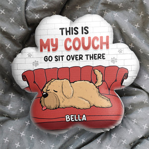 Go Sit Over There - Dog Personalized Custom Shaped Pillow - Gift For Pet Owners, Pet Lovers