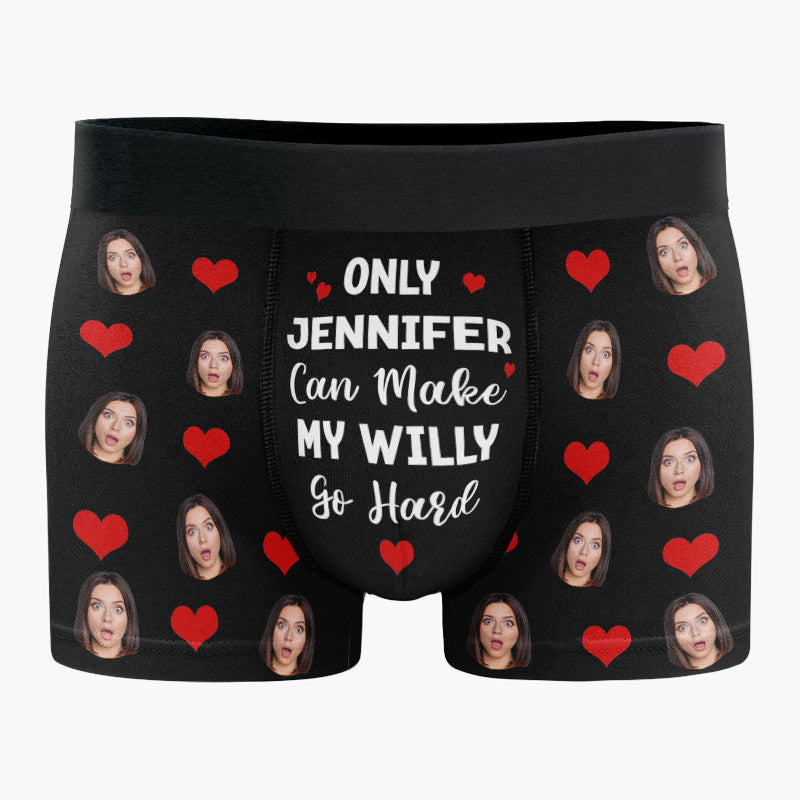 Personalised Boxers Boxer Shorts Funny Valentines Day Funny Boxer