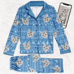 Custom Pet Photo Christmas Gifts for Cat Lovers - Personalized Pajamas