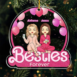 Thanks For Everything - Bestie Personalized Custom Ornament - Acrylic Custom Shaped - Christmas Gift For Best Friends, BFF, Sisters