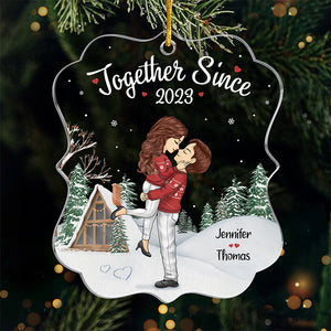 You Are My Sweetheart - Couple Personalized Custom Ornament - Acrylic Custom Shaped - Christmas Gift For Husband Wife, Anniversary