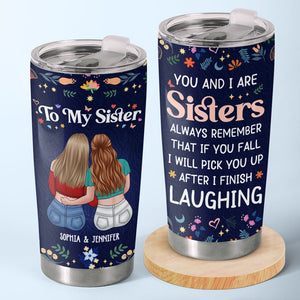 I Love That You're My Bestie - Bestie Personalized Custom Tumbler - Christmas Gift For Best Friends, BFF, Sisters