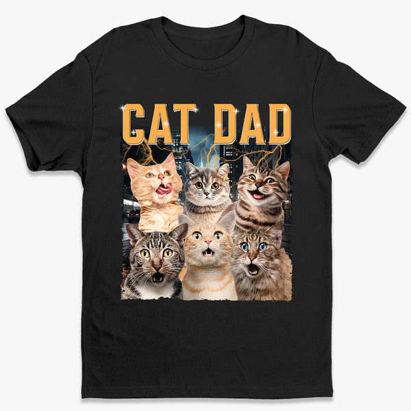 Custom Photo Best Cat Dad Ever - Dog & Cat Personalized Custom Unisex