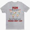 Proud Mom Of A Few Kids - Family Personalized Custom Unisex T-shirt, Hoodie, Sweatshirt - Gift For Mom