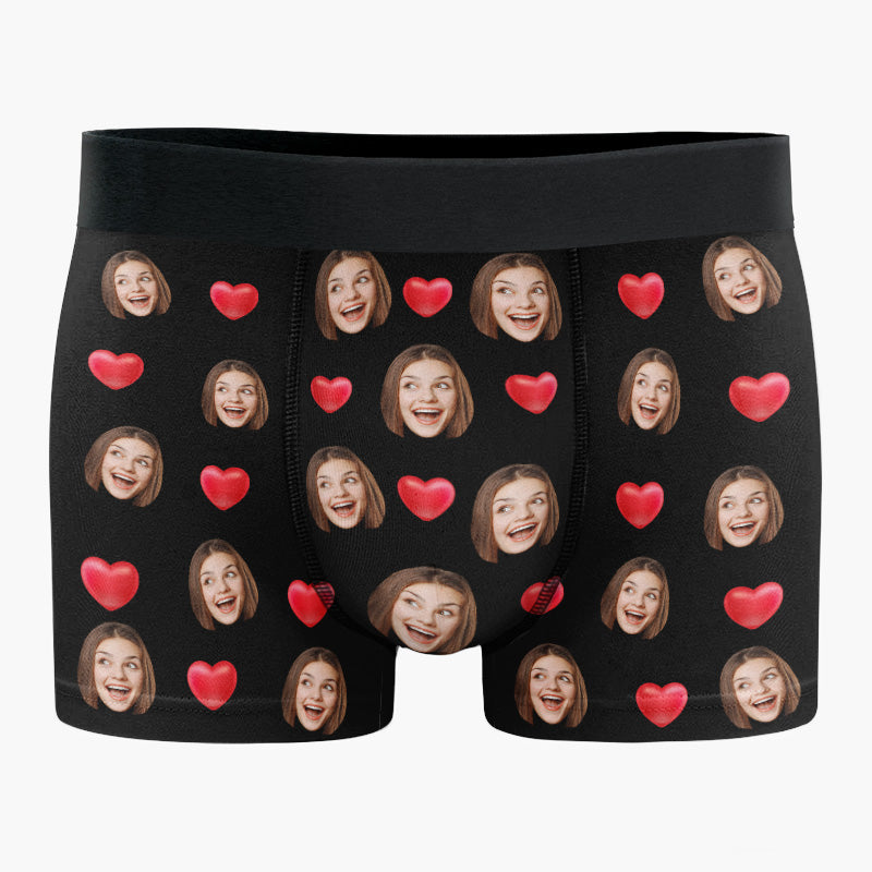 Customized Boxers for Men with Faces Custom Underwear for Men Personalized  Gifts for Boyfriend