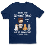 Custom Pet Name Gifts for Cat Dads - Personalized Apparel