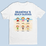 Beach Buddy - Family Personalized Custom Unisex T-shirt, Hoodie, Sweatshirt - Summer Vacation, Birthday Gift For Grandma