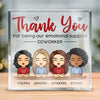 Thank You For Being An Important Part Of Our Stories - Coworker Personalized Custom Square Shaped Acrylic Plaque - Gift For Coworkers, Work Friends, Colleagues