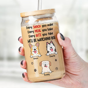 Daily Reminders - Personalized Custom Glass Cup, Iced Coffee Cup - Bir -  Pawfect House