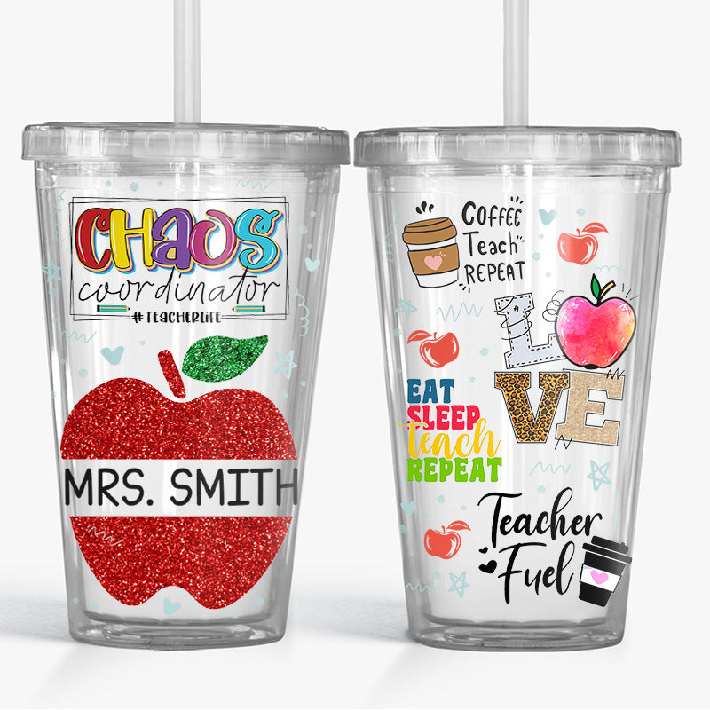 TEACHER LIFE BACK TO SCHOOL, TEACHER GIFT, TEACHER TUMBLER